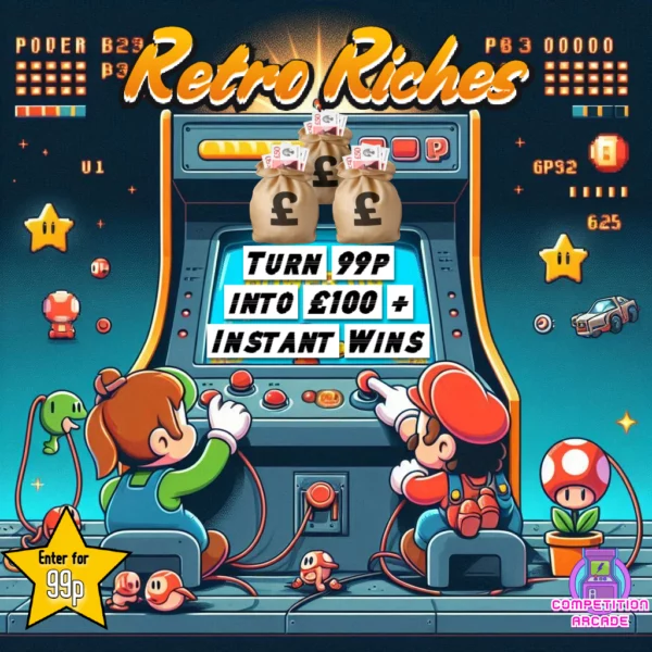 Retro Riches - £100 Main Prize